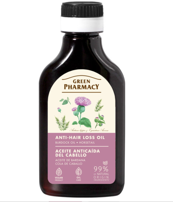 detail Lopuchový olej proti vypadávání vlasů 100ml Z.A.