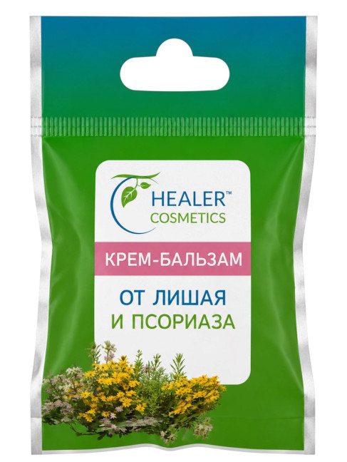 detail Krém-balzám proti lišejům a psoriáze Healer Cosmetics 10g