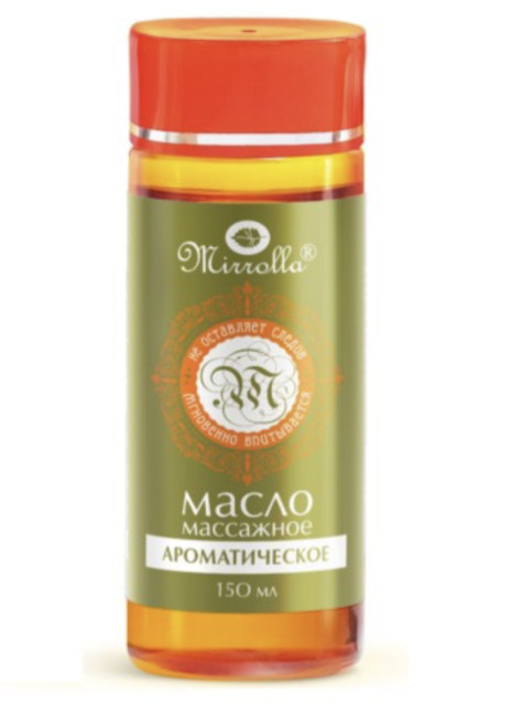 detail Masážní olej aromatický 150ml Mirrolla