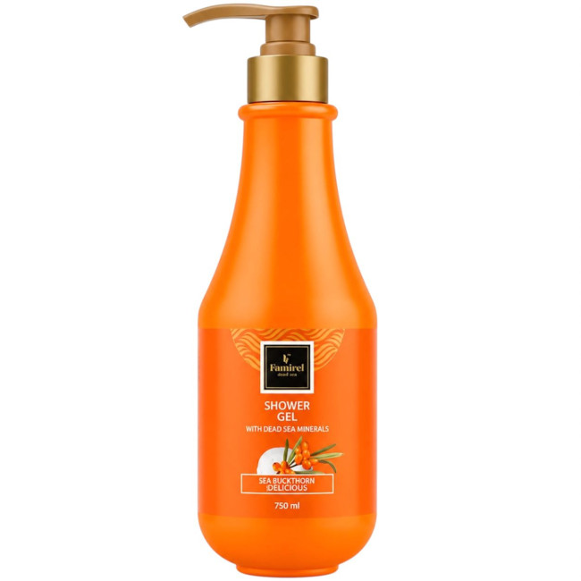detail Sprchový gel Rakytník 750ml Famirel