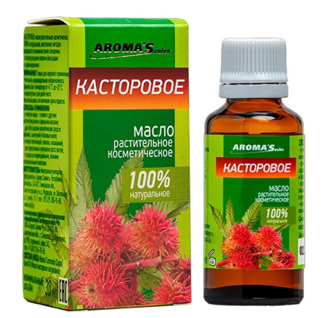 detail Kosmetický ricinový olej 30ml Aroma Saules