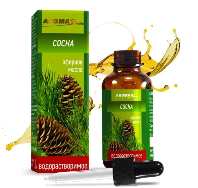 detail Esenciální olej borovice 30ml AromaSaules