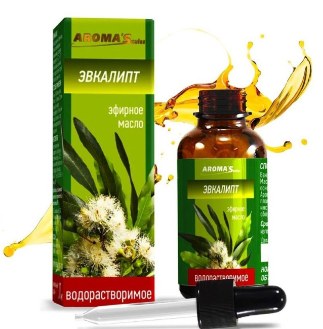 detail Esenciální olej eukalyptus 30ml AromaSaules