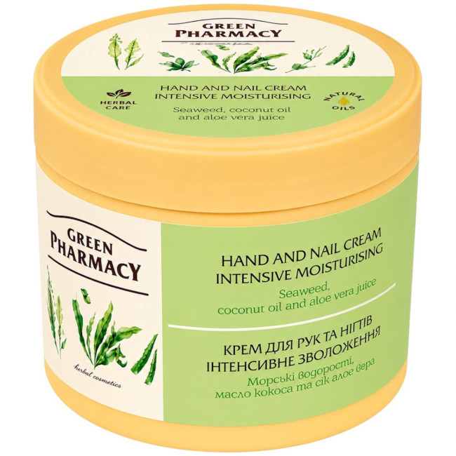 detail Krém na ruce a nehty Mořské řasy, kokosový olej a aloe 300ml Z.A.