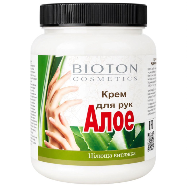 detail Krém na ruce Aloe 500ml Bioton Cosmetics