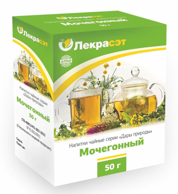 detail Bylinná směs Močopudná 50g Lekraset