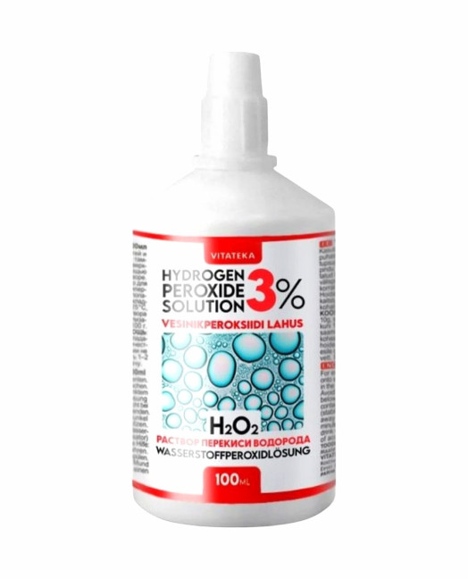 detail Peroxid vodíku 3 % 100 ml VITATEKA