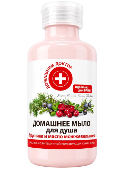 detail Sprchové mýdlo Brusinka a jalovcový olej 500ml D.D.