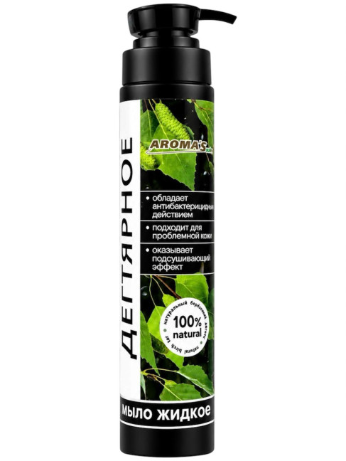 detail Tekuté dehtové mýdlo 250ml AromaSaules