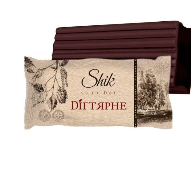 detail Mýdlo dehtové 140g Shik