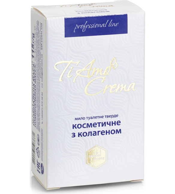 detail Tuhé mýdlo s kolagenem 115 g Ti Amo Crema