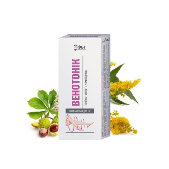 detail Krém-balzám na nohy Venotonický 75 ml FBT