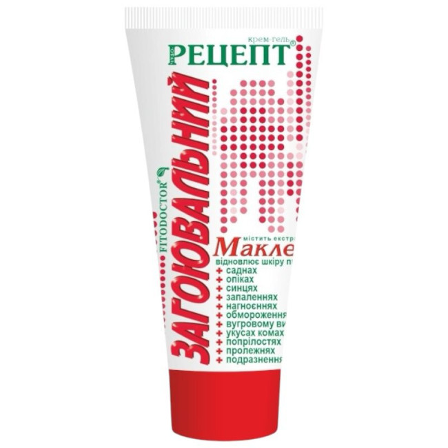 detail Krém-gel Hojivý recept 60ml Fitodoctor