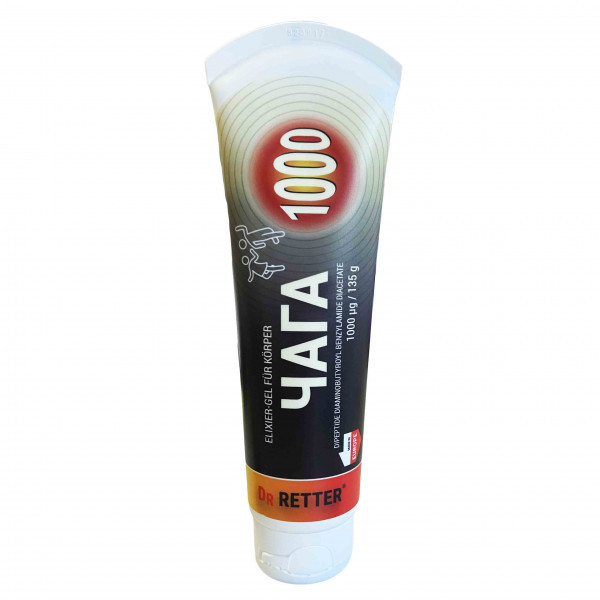 detail Tělový elixír-gel Chaga 135ml 