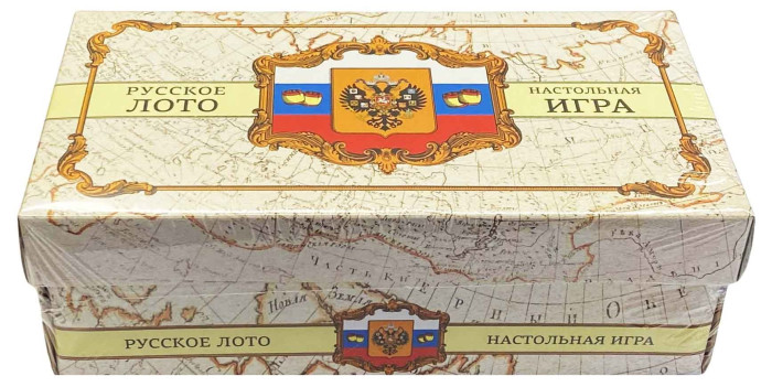 detail Stolní hra Loto Russia karton
