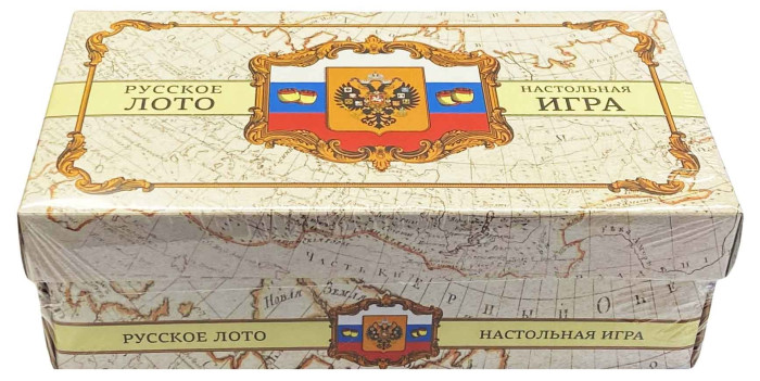 detail Stolní hra Loto Russia karton