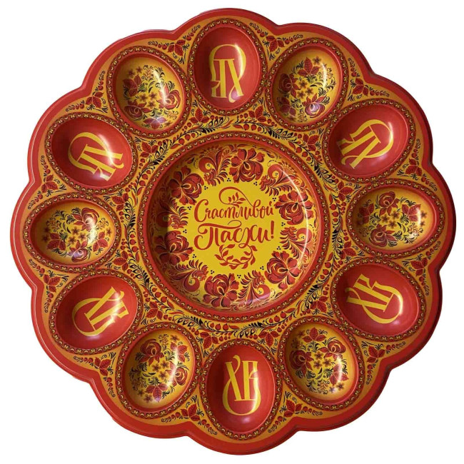 detail Podstavec na Velikonoční vejce 30cm 12ks