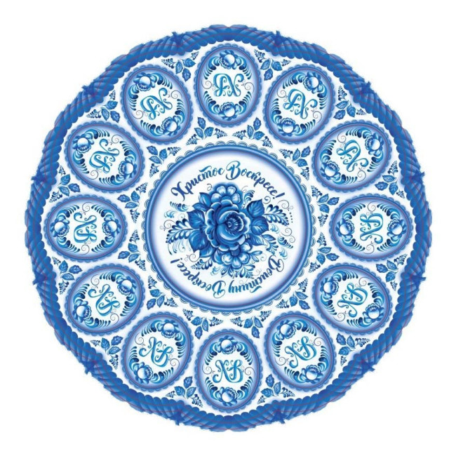 detail Podstavec na Velikonoční vejce 30cm 12ks