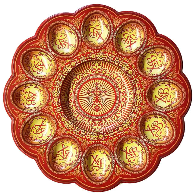 detail Podstavec na Velikonoční vejce 30cm 12ks