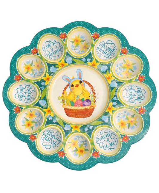 detail Podstavec na Velikonoční vejce 30cm 12ks