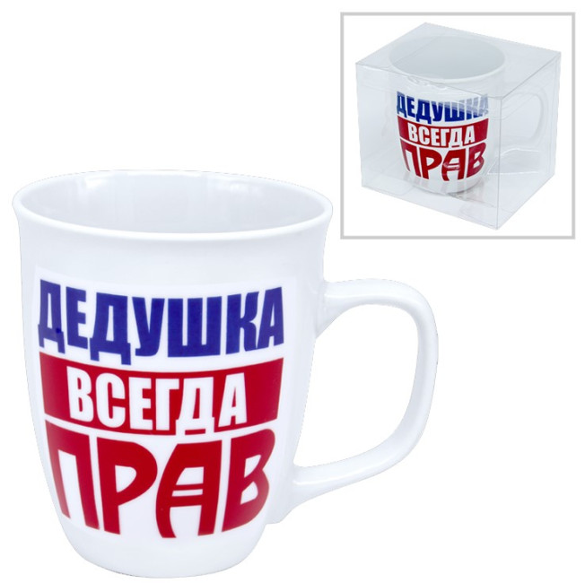 detail Hrnek (keramika) deduška vsegda prav 0,4L
