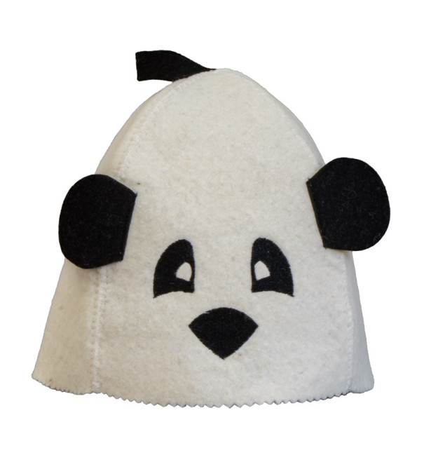 detail Saunová čepice dětská Panda