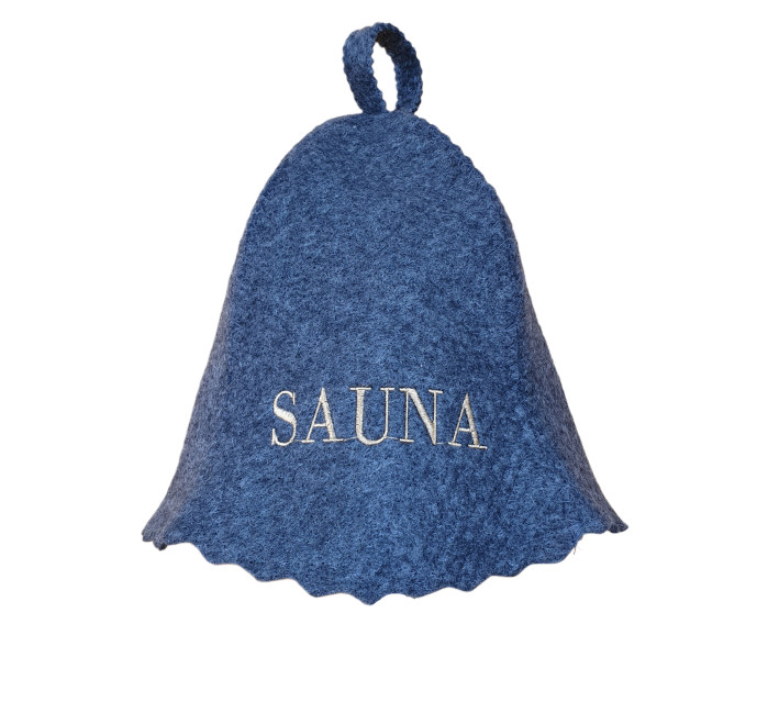 detail Čepice na banju(saunu) Sauna šedá