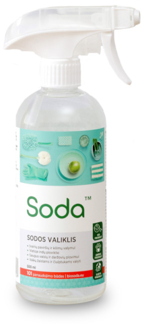 detail Tekutá soda na čištění 0,5L