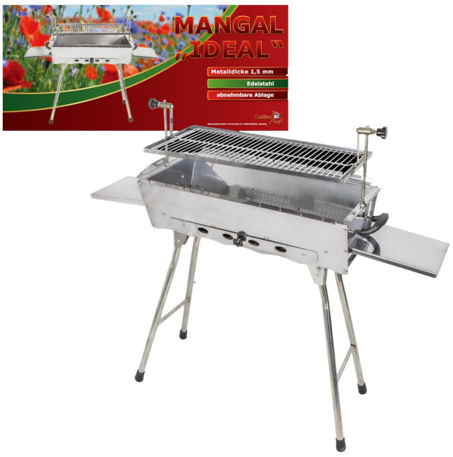 detail Gril (mangal) 90x70x30cm IDEAL