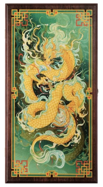 detail Stolní hra Nardy Drak 600x300mm