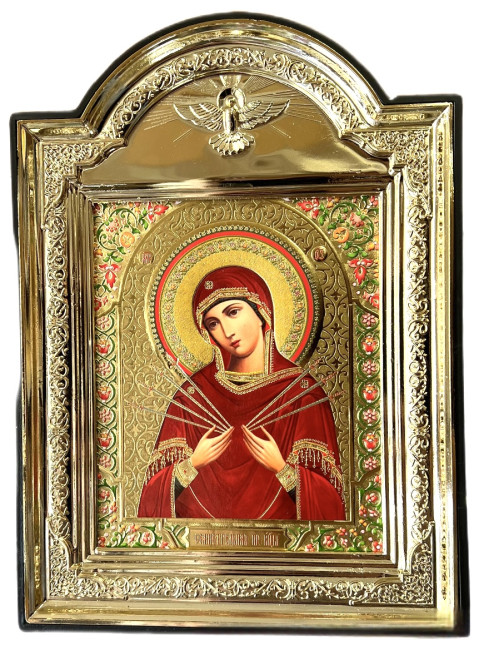 detail Ikona plastová 10x12cm Semistrelnaja