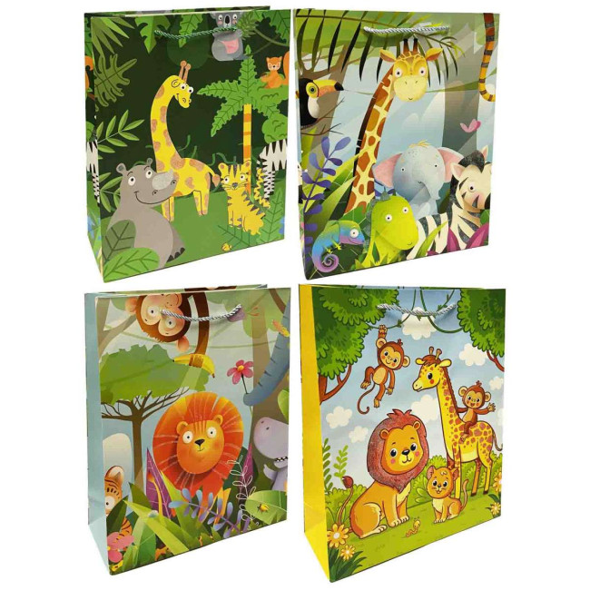 detail Dárková taška pro detí 23x18cm zvířata