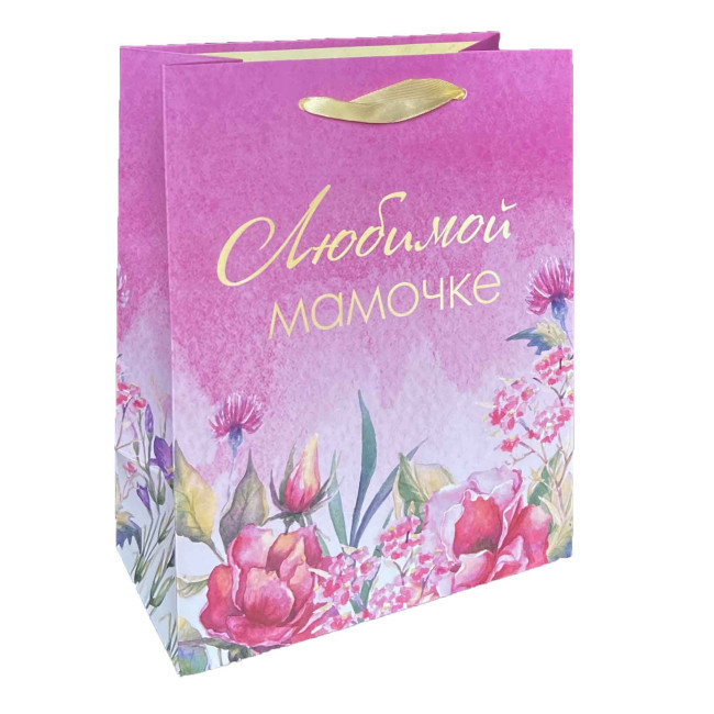 detail Dárkový taška Milované mamince 23x18 cm