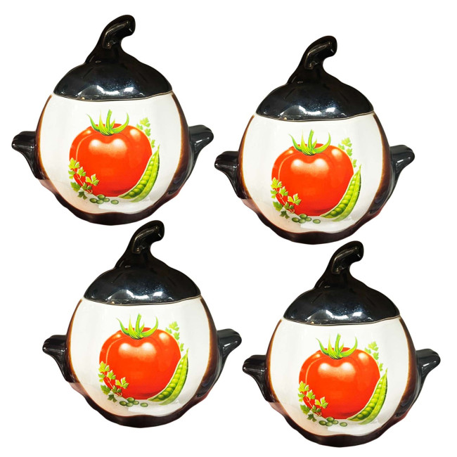 detail Keramický hrnec „Červena Rajčata“ 0,75l