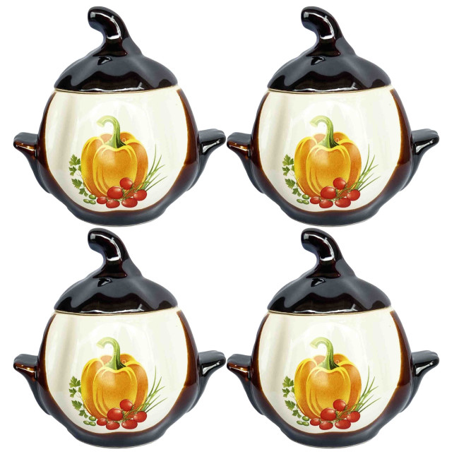 detail Keramický hrnec 0,75l Žlutá paprika