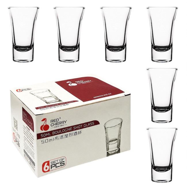 detail Sada panáků 6×50ml Red Cherry