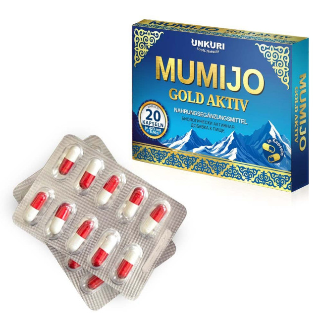 detail Mumio Gold Aktiv 20 tablet Unkuri