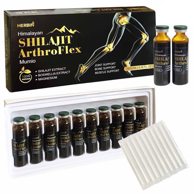detail Mumio Shilajit ArtroFlex 10*10ml (100ml) Herbin