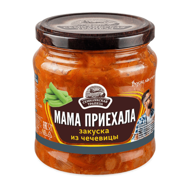 detail Zeleninová svačina 460g Semilukskaja Trapeza