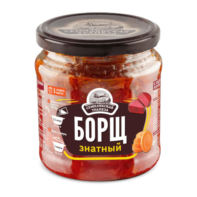detail Polévka Boršč znatnyj 460g Semilukskaja Trapeza