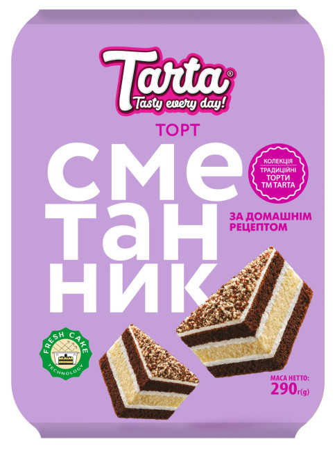 detail Dort Smetannik 290g Tarta