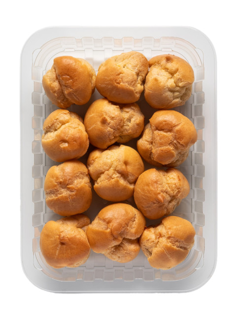 detail Zákusek Profiteroly se slazeným kondenzovaným mlékem 120 g TARTA
