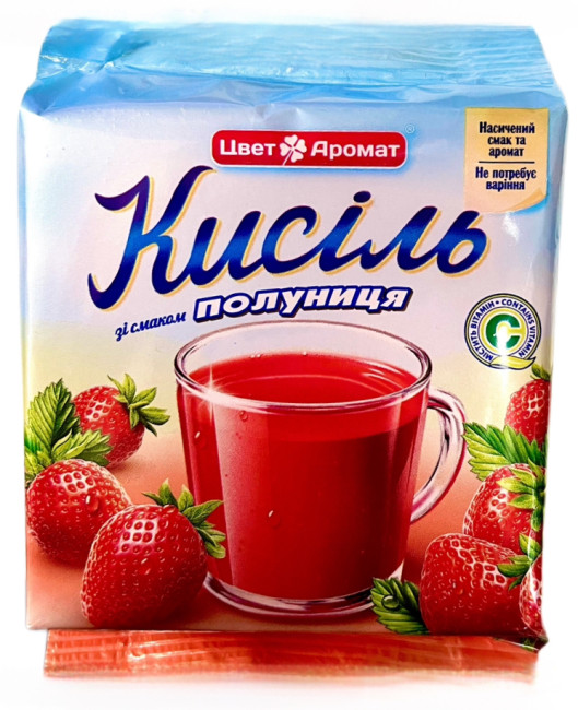 detail Kisel s jahodovou příchutí 150g T&A