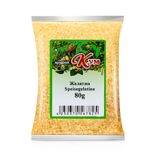 detail ŽELATIN 80g Schedryj Kum