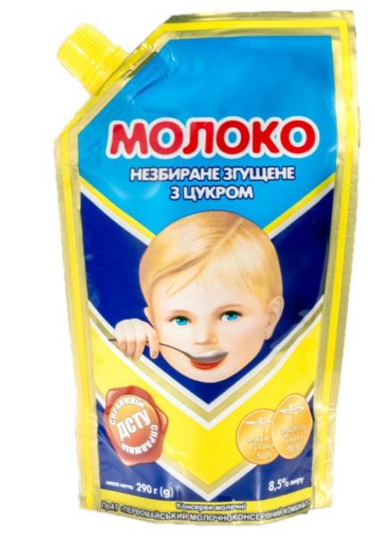 detail Kondenzované mléko 8,5% 290g PMK
