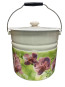 náhled Smaltovaný kbelík s víkem 12 l Orchidej