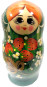 náhled Matreška 14-15cm - 5 míst