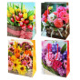 náhled Dárková taška Květiny 23cm*18cm 1ks