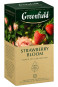 náhled Černý čaj Strawberry Bloom 25×1,5g Greenfield