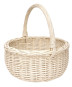 náhled Velikonoční košíček bílý 18-22 cm